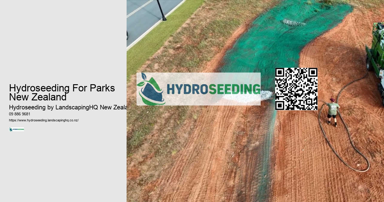 Hydroseeding For Parks New Zealand