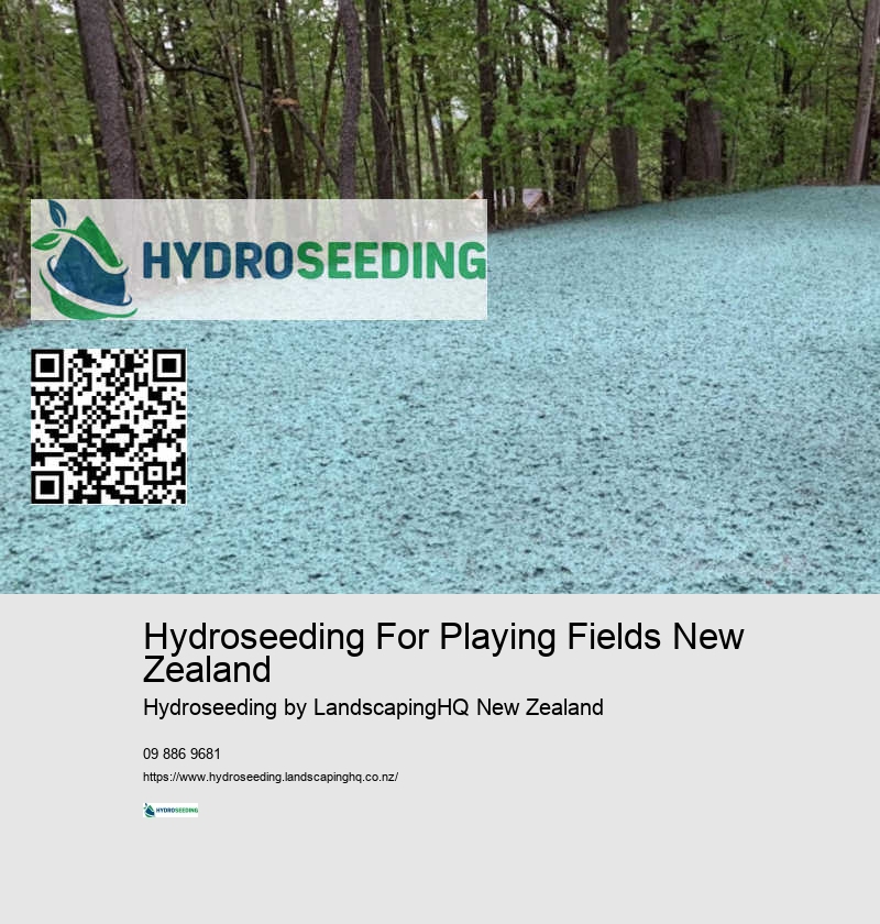 Hydroseeding for High Traffic Areas
