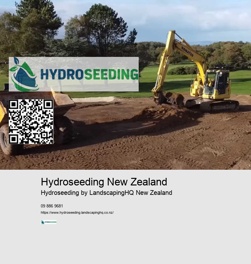 Lawn Hydroseeding New Zealand