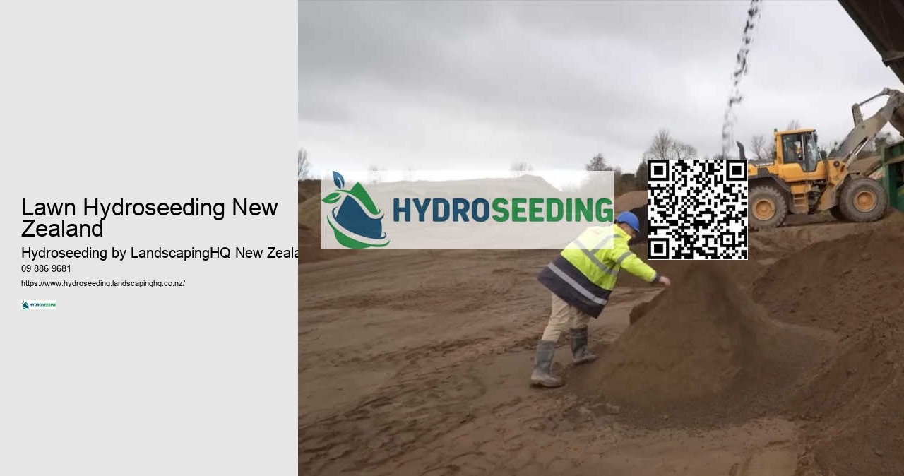 Lawn Hydroseeding New Zealand