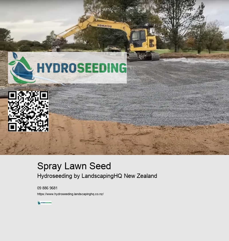 Spray Lawn Seed
